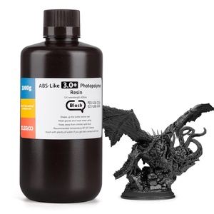 image:imageELEGOO ABSLike Resin 30 Upgraded 3D Printer Photopolymer Resin Higher HeatResistance Fast Curing High Precision NonBrittle Smoky Black 1000gBlack