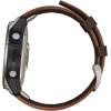 imageGarmin D2 Mach 1 Touchscreen Aviator Smartwatch with GPS Moving Map Aviation Weather Health and Wellness Features and More Oxford Brown Leather Band