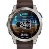 imageGarmin D2 Mach 1 Touchscreen Aviator Smartwatch with GPS Moving Map Aviation Weather Health and Wellness Features and More Oxford Brown Leather Band