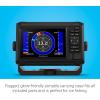 imageGarmin ECHOMAP UHD2 53cv Ice Fishing Bundle with Garmin Navionics Maps for US Inland