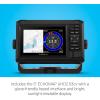 imageGarmin ECHOMAP UHD2 53cv Ice Fishing Bundle with Garmin Navionics Maps for US Inland