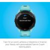 imageGarmin Forerunner 265 Running Smartwatch Colorful AMOLED Display Training Metrics and Recovery Insights Whitestone and Tidal BlueAqua and Black
