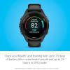 imageGarmin Forerunner 265 Running Smartwatch Colorful AMOLED Display Training Metrics and Recovery Insights Whitestone and Tidal BlueBlack and Amp Yellow