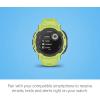 imageGarmin Instinct 2 dezl Edition Rugged Trucking Smartwatch Easy Break Planning Compatible with the dezl OTR Navigator BlackInstinct 2 Electric Lime NonSolar