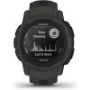 imageGarmin Instinct 2 dezl Edition Rugged Trucking Smartwatch Easy Break Planning Compatible with the dezl OTR Navigator BlackInstinct 2S Solar Graphite