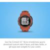 imageGarmin Instinct 2 dezl Edition Rugged Trucking Smartwatch Easy Break Planning Compatible with the dezl OTR Navigator BlackPoppy