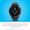 imageGarmin fnix E  47 mm AMOLED Premium Multisport GPS Smartwatch LongLasting Battery Life Stainless Steel with Black BandSlate Gray Steel with Black BandE
