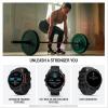 imageGarmin fnix E  47 mm AMOLED Premium Multisport GPS Smartwatch LongLasting Battery Life Stainless Steel with Black BandSlate Gray with Black Band