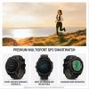 imageGarmin fnix E  47 mm AMOLED Premium Multisport GPS Smartwatch LongLasting Battery Life Stainless Steel with Black BandTitanium w Pebble Gray Band