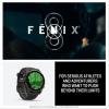 imageGarmin fnix E  47 mm AMOLED Premium Multisport GPS Smartwatch LongLasting Battery Life Stainless Steel with Black BandTitanium with Gray Band43 mm