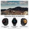 imageGarmin fnix E  47 mm AMOLED Premium Multisport GPS Smartwatch LongLasting Battery Life Stainless Steel with Black BandTitanium with Gray Band47 mm