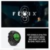 imageGarmin fnix E  47 mm AMOLED Premium Multisport GPS Smartwatch LongLasting Battery Life Stainless Steel with Black BandTitanium with Gray Band47 mm