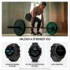 imageGarmin fnix E  47 mm AMOLED Premium Multisport GPS Smartwatch LongLasting Battery Life Stainless Steel with Black BandTitanium with Gray Band47 mm