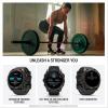 imageGarmin fnix E  47 mm AMOLED Premium Multisport GPS Smartwatch LongLasting Battery Life Stainless Steel with Black BandTitanium with Gray Band51 mm