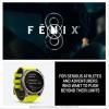imageGarmin fnix E  47 mm AMOLED Premium Multisport GPS Smartwatch LongLasting Battery Life Stainless Steel with Black BandTitanium with YellowGraphite Band