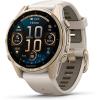 Soft Gold with Dark Sandstone Band