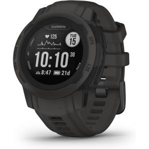 imageGarmin Instinct 2 dezl Edition Rugged Trucking Smartwatch Easy Break Planning Compatible with the dezl OTR Navigator BlackInstinct 2S Graphite NonSolar