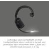 imageGarmin dzl Headset 210 2in1 Premium Trucking Headset Active Noise Cancellation Long Battery Life 60 Hours of Talk Time Builtin LED Flashlight Convertible DesignSingleEar