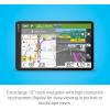 imageGarmin dzl OTR720 Large HighRes 7 GPS Truck Navigator Custom Truck Routing Satellite Imagery Wind Speed CommunityShared Loading Docks Truck Entrances ampamp Parking Availability10