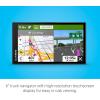 imageGarmin dzl OTR720 Large HighRes 7 GPS Truck Navigator Custom Truck Routing Satellite Imagery Wind Speed CommunityShared Loading Docks Truck Entrances ampamp Parking Availability6