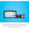 imageGarmin zmo R1 Radar Motorcycle Rearview and Blind Spot Radar with External Lights Audio Alerts and Headsup Indicator Lights