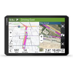 imageGarmin dzl OTR720 Large HighRes 7 GPS Truck Navigator Custom Truck Routing Satellite Imagery Wind Speed CommunityShared Loading Docks Truck Entrances ampamp Parking Availability8