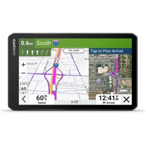 imageGarmin dzl OTR720 Large HighRes 7 GPS Truck Navigator Custom Truck Routing Satellite Imagery Wind Speed CommunityShared Loading Docks Truck Entrances ampamp Parking Availability7