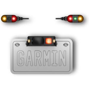 imageGarmin zmo R1 Radar Motorcycle Rearview and Blind Spot Radar with External Lights Audio Alerts and Headsup Indicator Lights