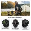 imageGarmin Instinct 3 45mm AMOLED Display Rugged Outdoor GPS Smartwatch MetalReinforced Bezel Builtin Flashlight Up to 18 Days of Battery Life BlackBlack with Black Band