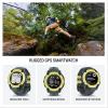 imageGarmin Instinct 3 45mm AMOLED Display Rugged Outdoor GPS Smartwatch MetalReinforced Bezel Builtin Flashlight Up to 18 Days of Battery Life BlackElectric LimeTwilight