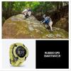 imageGarmin Instinct 3 45mm AMOLED Display Rugged Outdoor GPS Smartwatch MetalReinforced Bezel Builtin Flashlight Up to 18 Days of Battery Life BlackElectric Lime