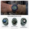 imageGarmin Instinct 3 45mm AMOLED Display Rugged Outdoor GPS Smartwatch MetalReinforced Bezel Builtin Flashlight Up to 18 Days of Battery Life BlackNeo TropicTwilight