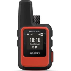 imageGarmin inReach Mini 2 Lightweight and Compact Satellite Communicator Hiking Handheld Orange  0100260200Orange