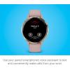 imageGarmin Venu 3 Silver Stainless Steel Bezel 14Inch AMOLED Touchscreen Display Smart Watch with 45mm Whitestone Case and Silicone BandDust Rose