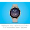 imageGarmin Venu 3 Silver Stainless Steel Bezel 14Inch AMOLED Touchscreen Display Smart Watch with 45mm Whitestone Case and Silicone BandFrench Gray