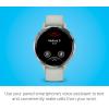 imageGarmin Venu 3 Silver Stainless Steel Bezel 14Inch AMOLED Touchscreen Display Smart Watch with 45mm Whitestone Case and Silicone BandSage Gray