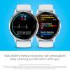 imageGarmin Venu 3 Silver Stainless Steel Bezel 14Inch AMOLED Touchscreen Display Smart Watch with 45mm Whitestone Case and Silicone BandWhitestone