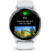 imageGarmin Venu 3 Silver Stainless Steel Bezel 14Inch AMOLED Touchscreen Display Smart Watch with 45mm Whitestone Case and Silicone BandWhitestone