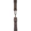 imageGarmin QuickFit 22 Watch Band  Jacquardweave Nylon Strap  Heathered BlackCarbon Gray DLC Titanium Band