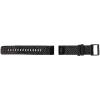 imageGarmin QuickFit 22 Watch Band  Jacquardweave Nylon Strap  Heathered BlackHeathered Black Nylon with Black Hardware