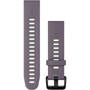 imageGarmin QuickFit 20 mm Watch Band  Deep OrchidLight Sand Silicone Band