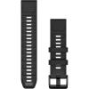 imageGarmin QuickFit 22mm BlackPebble Gry Silicone Band