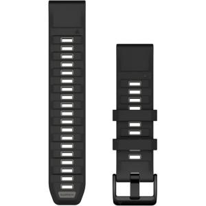 imageGarmin QuickFit 22mm BlackPebble Gry Silicone Band