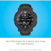 imageGarmin Instinct Crossover Solar Rugged Hybrid Smartwatch with Solar Charging Capabilities Analog Hands and Digital Display Graphite AdjustableGraphite