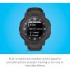 imageGarmin Instinct Crossover Solar Rugged Hybrid Smartwatch with Solar Charging Capabilities Analog Hands and Digital Display Graphite AdjustableGraphite