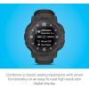 imageGarmin Instinct Crossover Solar Rugged Hybrid Smartwatch with Solar Charging Capabilities Analog Hands and Digital Display Graphite AdjustableGraphite