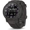 imageGarmin Instinct Crossover Solar Rugged Hybrid Smartwatch with Solar Charging Capabilities Analog Hands and Digital Display Graphite AdjustableGraphite