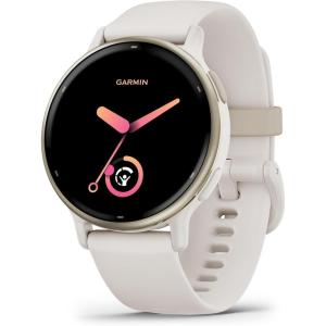 imageGarmin vvoactive 5 Health and Fitness GPS Smartwatch AMOLED Display Up to 11 Days of Battery BlackIvory