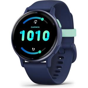 imageGarmin vvoactive 5 Health and Fitness GPS Smartwatch AMOLED Display Up to 11 Days of Battery BlackNavy