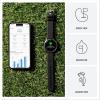 imageGarmin Approach S44 Essential Golf GPS Smartwatch AMOLED Display OnCourse Features Silver Aluminum Bezel with Black Silicone BandGray